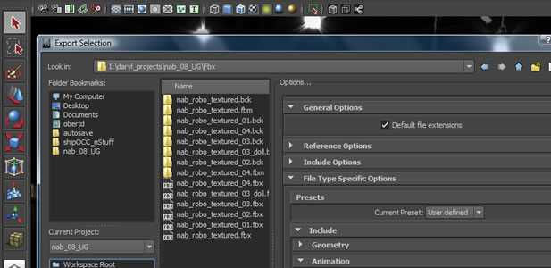 Совместимость с MotionBuilder Совместимость с MotionBuilder