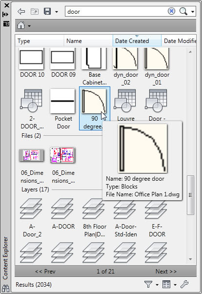 Autodesk Content Explorer