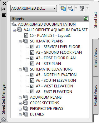 Диспетчер подшивок в AutoCAD LT 2012 Диспетчер подшивок в AutoCAD LT 2012