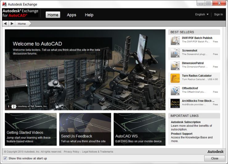 Autodesk Exchange для AutoCAD Autodesk Exchange для AutoCAD