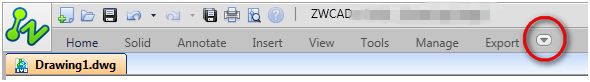 Minimize_Hide_Ribbon_CAD Minimize_Hide_Ribbon_CAD